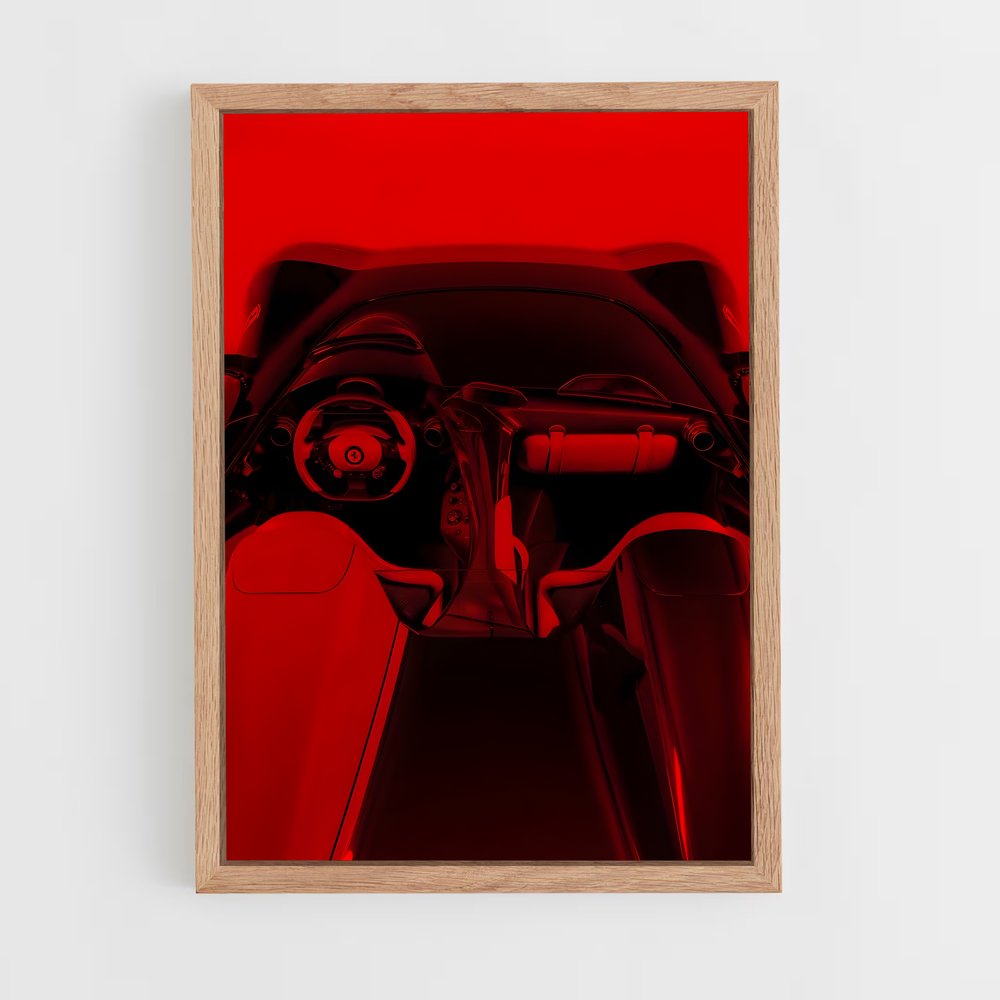 Poster Monza Racing Spirit – affiche Ferrari (vue 4)